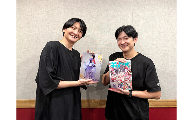 花とゆめ男子会⁉︎らじお　300回記念缶バッジ 下野紘×島崎信長 インターネットラジオステーション＜音泉＞ on X: 